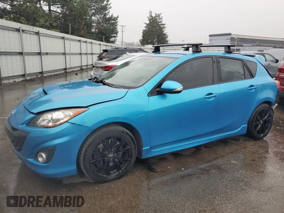 2010 Mazda 3 Mazdaspeed3 Sport with VIN JM1BL1H3XA1205809, listed as a Copart auction lot 80446834 with 103,872 mi miles and Salvage Title. Bid and sale history available at DreamBid. Image 1.