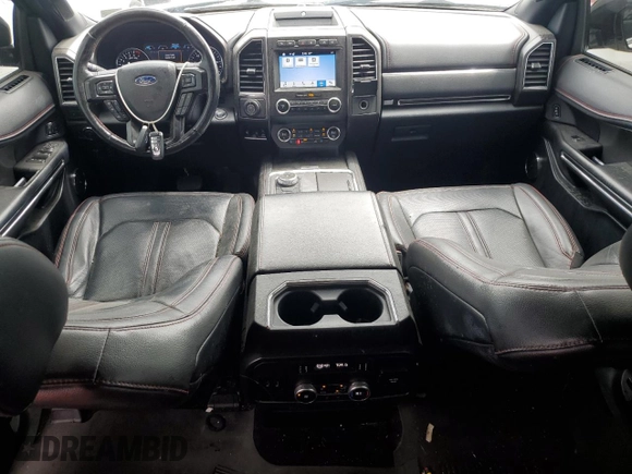 2019 Ford Expedition Max Limited с VIN 1FMJK2AT5KEA10835, выставлен на аукционе Copart как лот 58544805 с пробегом 108 805 миль миль и Списание • Salvage title. История ставок и продаж доступна на DreamBid. Изображение 8.