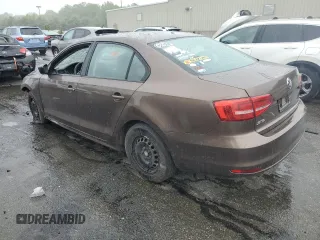 2015 Volkswagen Jetta S z VIN 3VW2K7AJ5FM293481, wystawiony jako Copart lot #58336035 z przebiegiem Nie podano mil oraz Szkoda całkowita • Salvage title. Historia ofert i sprzedaży dostępna na DreamBid. Obrazek 2.