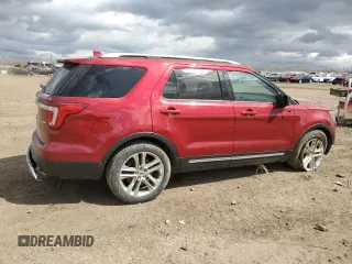 2016 Ford Explorer XLT with VIN 1FM5K8D86GGB40260, listed as a Copart auction lot 51301535 with 75,152 mi miles and Salvage Title. Bid and sale history available at carsss.com. Image 3.