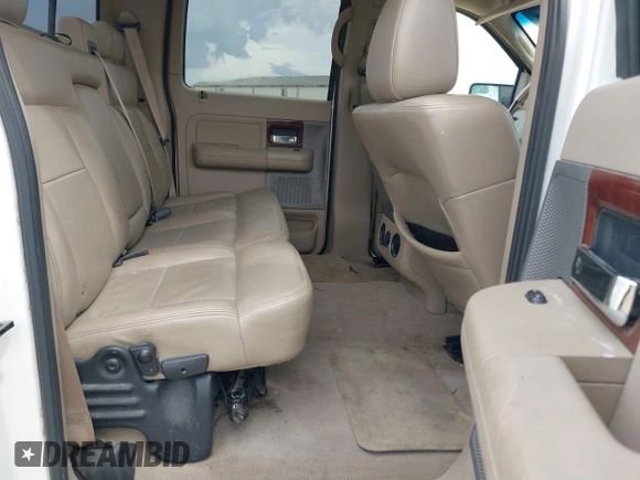2006 Ford F-150 XLT with VIN 1FTPW14556FA10893, listed as a IAAI auction lot 42475068 with 173,073 mi miles and . Bid and sale history available at DreamBid. Image 8.