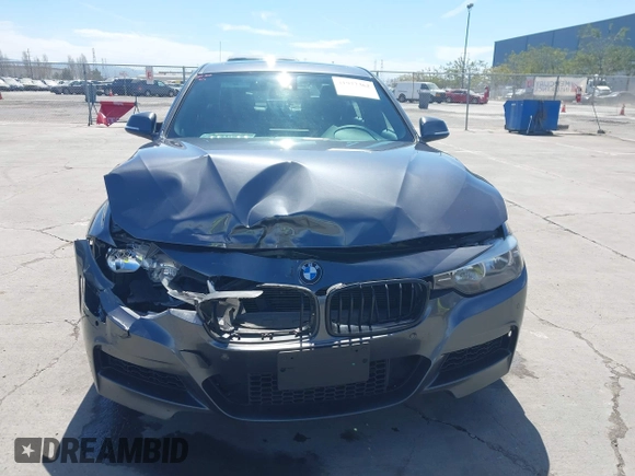 2015 BMW 3 Series 328i with VIN WBA3C1C5XFP116871, listed as a IAAI auction lot 41977362 with 205,772 mi miles and . Bid and sale history available at carsss.com. Image 12.