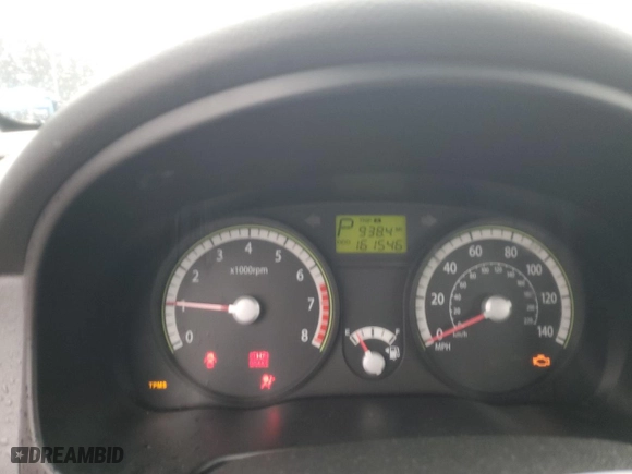 2009 Kia Rio SX with VIN KNADE223896572348, listed as a Copart auction lot 51949235 with 161,546 mi miles and Salvage Title. Bid and sale history available at carsss.com. Image 9.