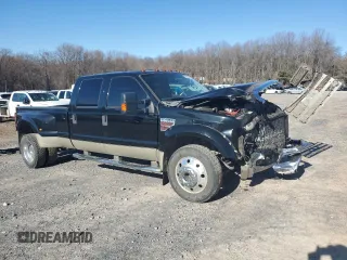 2008 Ford Super Duty F-450 DRW XL with VIN 1FTXW43R48EB36046, listed as a Copart auction lot 49319255 with 51,106 mi miles and Salvage Title. Bid and sale history available at carsss.com. Image 4.