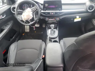 2023 Kia Forte GT-Line with VIN 3KPF54AD5PE601698, listed as a Copart auction lot 83233624 with 27,707 mi miles and Salvage Title. Bid and sale history available at carsss.com. Image 8.