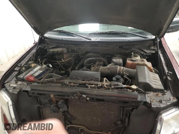 2010 Ford F-150 XL with VIN 1FTFW1E89AFB63855, listed as a Copart auction lot 52537905 with 205,761 mi miles and Clean title. Bid and sale history available at DreamBid. Image 11.