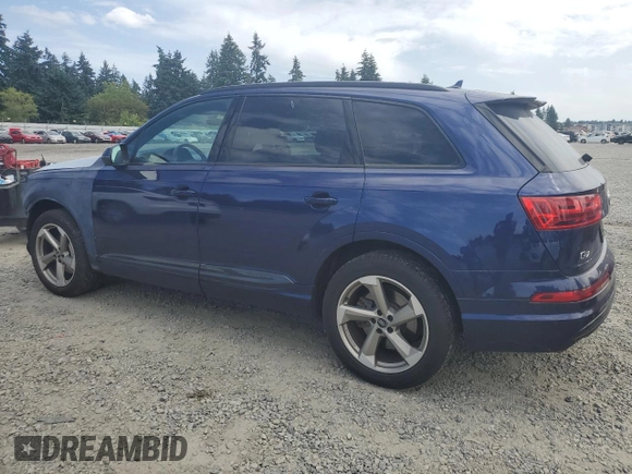 2019 Audi Q7 z VIN WA1MAAF72KD003710, wystawiony jako Copart lot #60320735 z przebiegiem 64 269 mil mil oraz Szkoda całkowita • Salvage title. Historia ofert i sprzedaży dostępna na DreamBid. Obrazek 2.