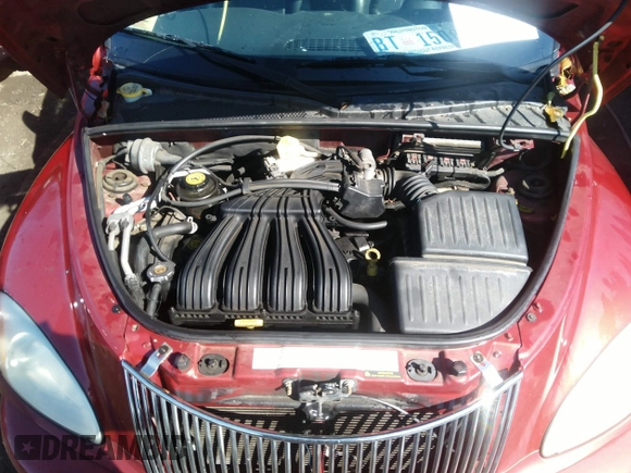 2003 Chrysler PT Cruiser Limited with VIN 3C8FY68B63T565645, listed as a IAAI auction lot 39932875 with 43,215 mi miles. Bid and sale history available at carsss.com. Image 10.
