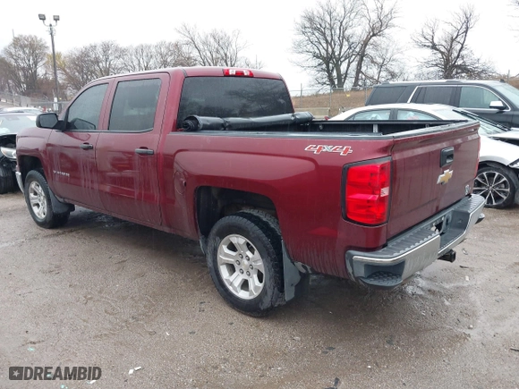 2014 Chevrolet Silverado 1500 LT with VIN 3GCUKREC6EG454842, listed as a IAAI auction lot 40831621 with 158,930 mi miles. Bid and sale history available at carsss.com. Image 3.