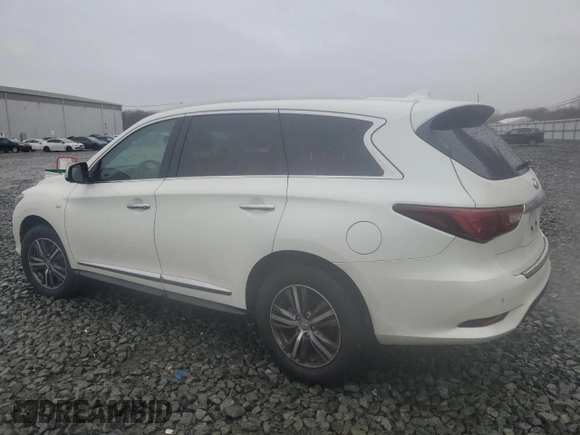 2017 Infiniti QX60 with VIN 5N1DL0MM3HC523024, listed as a Copart auction lot 50169055 with 81,521 mi miles and Salvage Title. Bid and sale history available at carsss.com. Image 2.