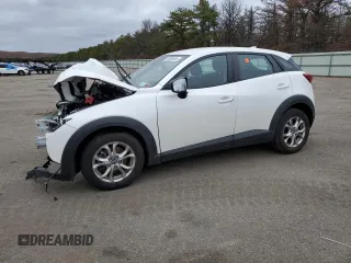 2019 Mazda CX-3 Sport with VIN JM1DKFB79K1459744, listed as a Copart auction lot 62988224 with 52,724 mi miles and Non Repairable. Bid and sale history available at carsss.com. Image 1.
