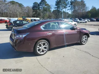 2014 Nissan Maxima 3.5 SV with VIN 1N4AA5AP4EC906061, listed as a Copart auction lot 46363955 with 165,920 mi miles and Salvage Title. Bid and sale history available at carsss.com. Image 3.