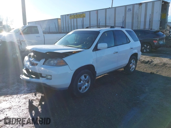 2006 Acura MDX with VIN 2HNYD18296H528721, listed as a IAAI auction lot 41206117 with 164,332 mi miles. Bid and sale history available at carsss.com. Image 18.