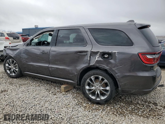 2020 Dodge Durango GT Plus с VIN 1C4RDHDGXLC259745, выставлен на аукционе Copart как лот 48559235 с пробегом 91 880 миль миль и Списание • Salvage title. История ставок и продаж доступна на DreamBid. Изображение 2.