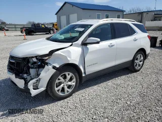 2018 Chevrolet Equinox LT with VIN 2GNAXTEX8J6285635, listed as a Copart auction lot 49552915 with 35,607 mi miles and Salvage Title. Bid and sale history available at carsss.com. Image 1.