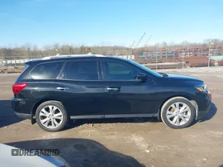 2018 Nissan Pathfinder S with VIN 5N1DR2MN0JC675254, listed as a IAAI auction lot 41492432 with 66,571 mi miles and . Bid and sale history available at DreamBid. Image 13.