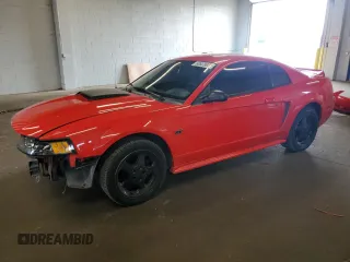 2000 Ford Mustang GT with VIN 1FAFP42X6YF100481, listed as a Copart auction lot 60823675 with 126,277 mi miles and Salvage title. Bid and sale history available at DreamBid. Image 1.