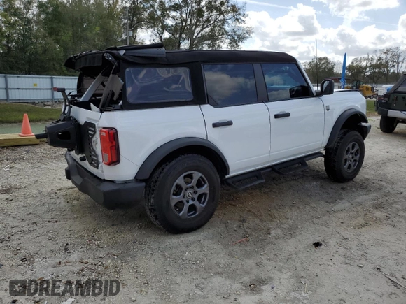 2023 Ford Bronco с VIN 1FMEE5BP1PLB15340, выставлен на аукционе Copart как лот 47647285 с пробегом 36 881 миль миль и На запчасти • Non repairable. История ставок и продаж доступна на DreamBid. Изображение 3.