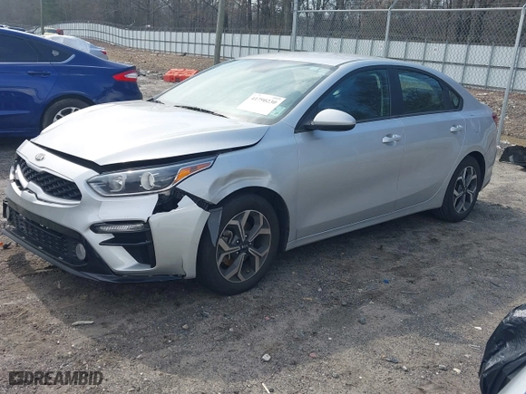 2020 Kia Forte LXS with VIN 3KPF24AD6LE182585, listed as a IAAI auction lot 41790230 with 83,227 mi miles. Bid and sale history available at carsss.com. Image 21.