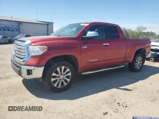 2015 Toyota Tundra 4WD Truck LTD with VIN 5TFBW5F1XFX438951, listed as a Copart auction lot 45195213 with 216,162 mi miles. Bid and sale history available at carsss.com. Image 1.
