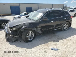 2014 Infiniti QX70 with VIN JN8CS1MU7EM451778, listed as a Copart auction lot 41974775 with 79,813 mi miles and Clean Title. Bid and sale history available at DreamBid. Image 1.
