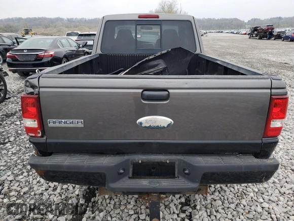 2006 Ford Ranger XLT with VIN 1FTZR45E06PA12724, listed as a Copart auction lot 52597625 with 253,713 mi miles and Non Repairable. Bid and sale history available at carsss.com. Image 6.