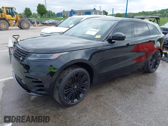 2024 Land Rover Range Rover Velar Dynamic SE with VIN SALYL2EX1RA368859, listed as a IAAI auction lot 42163428 with 7,586 mi miles and . Bid and sale history available at DreamBid. Image 2.