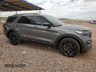 2023 Ford Explorer ST-Line with VIN 1FMSK7KHXPGA98224, listed as a Copart auction lot 52722685 with 32,773 mi miles and Salvage Title. Bid and sale history available at carsss.com. Image 4.