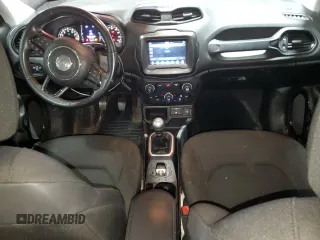 2018 Jeep Renegade Latitude z VIN ZACCJABHXJPH33316, wystawiony jako Copart lot #57911455 z przebiegiem 79 597 mil mil oraz Czysty tytuł • Clean title. Historia ofert i sprzedaży dostępna na DreamBid. Obrazek 8.
