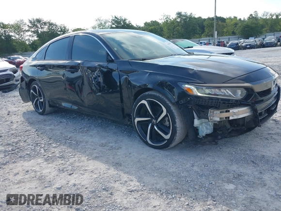 2020 Honda Accord Sport with VIN 1HGCV1F3XLA079053, listed as a IAAI auction lot 42496239 with 113,792 mi miles and . Bid and sale history available at DreamBid. Image 6.