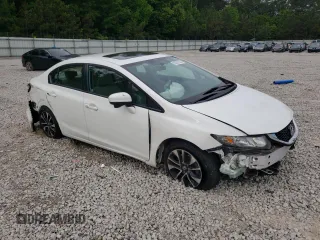 2015 Honda Civic EX z VIN 19XFB2F80FE104064, wystawiony jako Copart lot #55787925 z przebiegiem 46 166 mil mil oraz Szkoda całkowita • Salvage title. Historia ofert i sprzedaży dostępna na DreamBid. Obrazek 4.