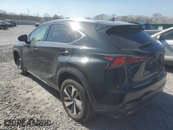 2021 Lexus NX with VIN JTJGARDZ6M2249354, listed as a Copart auction lot 48437525 with 3,292 mi miles and Salvage Title. Bid and sale history available at carsss.com. Image 2.