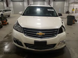 2015 Chevrolet Traverse LTZ with VIN 1GNKVJKD3FJ212675, listed as a Copart auction lot 49796595 with 157,166 mi miles and Salvage Title. Bid and sale history available at DreamBid. Image 5.