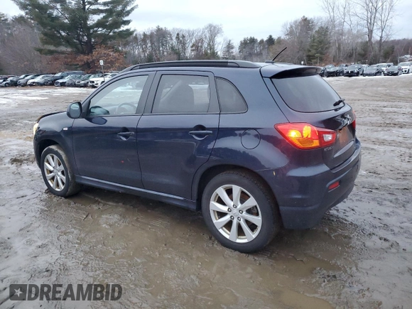 2012 Mitsubishi Outlander Sport SE with VIN JA4AR4AU0CZ009178, listed as a Copart auction lot 42404825 with 202,444 mi miles and Non Repairable. Bid and sale history available at carsss.com. Image 2.