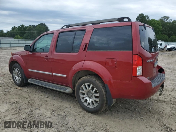 2010 Nissan Pathfinder LE with VIN 5N1AR1NB3AC621254, listed as a Copart auction lot 56911255 with 232,115 mi miles and Clean title. Bid and sale history available at DreamBid. Image 2.