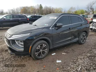 2022 Mitsubishi Eclipse Cross SE z VIN JA4ATWAA0NZ068298, wystawiony jako Copart lot #53016485 z przebiegiem 35 641 mil mil oraz Szkoda całkowita • Salvage title. Historia ofert i sprzedaży dostępna na DreamBid. Obrazek 1.