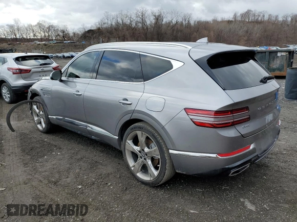 2023 Genesis GV80 z VIN KMUHCESC5PU141533, wystawiony jako Copart lot #85426444 z przebiegiem 29 735 mil mil oraz Szkoda całkowita • Salvage title. Historia ofert i sprzedaży dostępna na DreamBid. Obrazek 2.