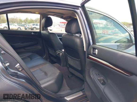 2013 Infiniti G37 x with VIN JN1CV6AR5DM758657, listed as a IAAI auction lot 42044181 with 93,917 mi miles and . Bid and sale history available at carsss.com. Image 8.