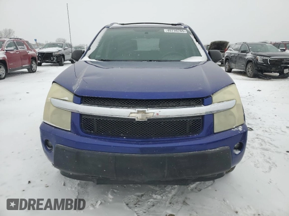 2005 Chevrolet Equinox LT with VIN 2CNDL63F556028169, listed as a Copart auction lot 45739765 with 202,946 mi miles and Salvage Title. Bid and sale history available at carsss.com. Image 5.