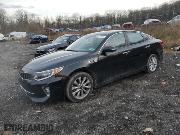 2018 Kia Optima S with VIN 5XXGT4L30JG238529, listed as a Copart auction lot 84272674 with 159,417 mi miles and Salvage Title. Bid and sale history available at carsss.com. Image 1.