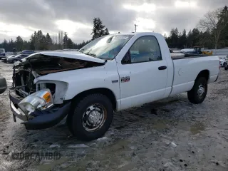 2007 Dodge 2500 SLT with VIN 3D7KR26D97G779639, listed as a Copart auction lot 45243225 with 170,587 mi miles and Salvage Title. Bid and sale history available at DreamBid. Image 1.