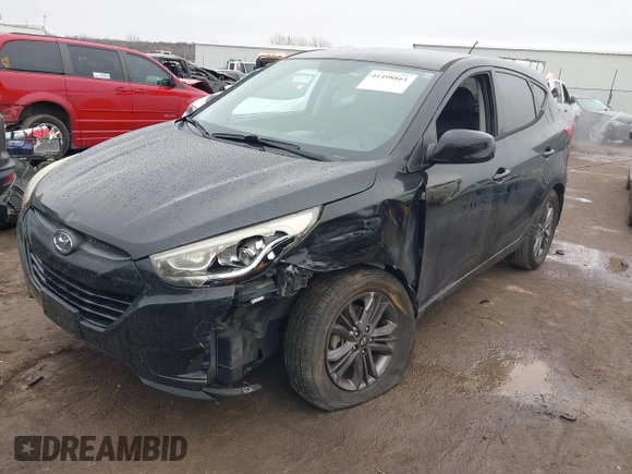 2015 Hyundai Tucson GLS with VIN KM8JT3AF6FU025479, listed as a IAAI auction lot 41498861 with 110,609 mi miles and . Bid and sale history available at DreamBid. Image 17.