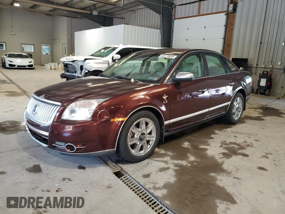 2009 Mercury Sable Premier with VIN 1MEHM42W69G626719, listed as a Copart auction lot 62270835 with 78,193 mi miles and Salvage title. Bid and sale history available at DreamBid. Image 1.