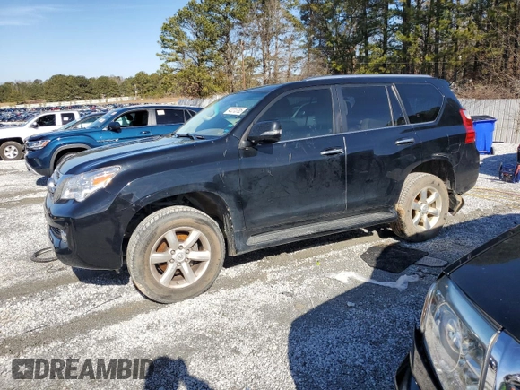 2010 Lexus GX 460 with VIN JTJBM7FX2A5006815, listed as a Copart auction lot 42213785 with 154,550 mi miles and Clean Title. Bid and sale history available at DreamBid. Image 1.