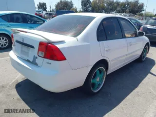 2003 Honda Civic EX with VIN 2HGES26753H508367, listed as a IAAI auction lot 41977264 with 203,867 mi miles. Bid and sale history available at carsss.com. Image 4.