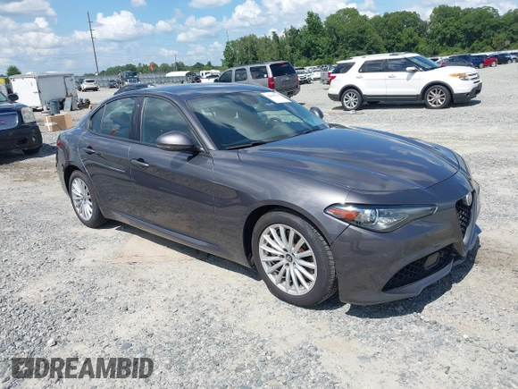 2023 Alfa Romeo Giulia with VIN ZARFAMAN0P7670423, listed as a IAAI auction lot 42842712 with 54,512 mi miles and . Bid and sale history available at DreamBid. Image 1.