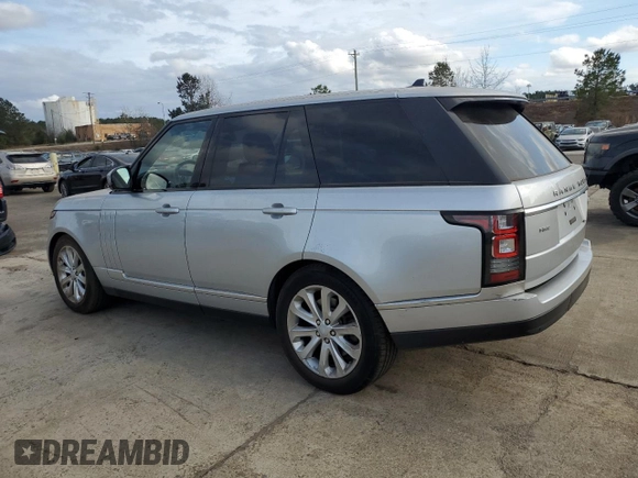 2016 Land Rover Range Rover HSE с VIN SALGS2VF0GA256962, выставлен на аукционе Copart как лот 47704215 с пробегом 68 713 миль миль и Чистый • Clean title. История ставок и продаж доступна на DreamBid. Изображение 2.