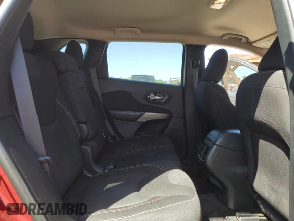 2017 Jeep Cherokee Latitude with VIN 1C4PJLCB2HW585988, listed as a Copart auction lot 48169725 with 103,538 mi miles and Salvage Title. Bid and sale history available at DreamBid. Image 11.