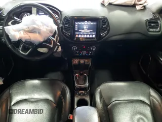 2020 Jeep Compass Limited with VIN 3C4NJCCB3LT152704, listed as a Copart auction lot 51909595 with 152,588 mi miles and Salvage title. Bid and sale history available at DreamBid. Image 8.