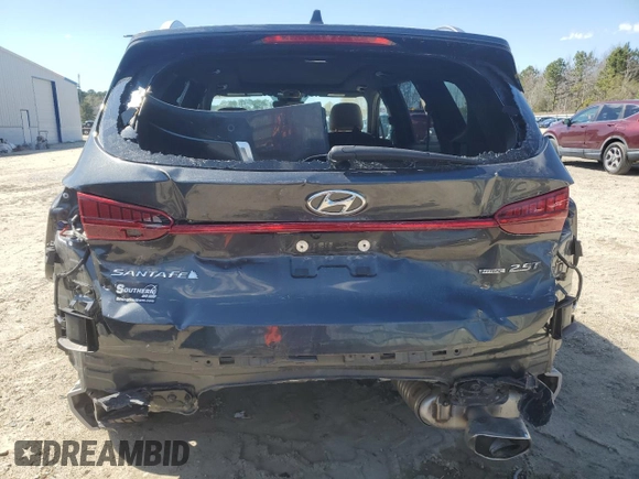 2023 Hyundai Santa Fe Calligraphy with VIN 5NMS5DAL6PH536486, listed as a Copart auction lot 49526825 with 21,560 mi miles and Salvage Title. Bid and sale history available at carsss.com. Image 6.